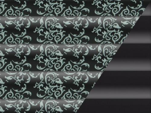 9762 - sivý dekor | čierna