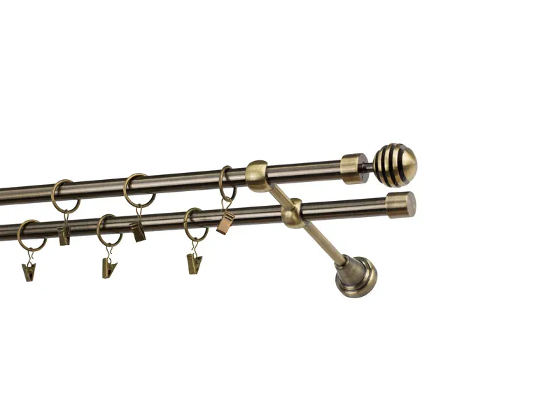 Garniže 16x16mm - dvojradové - VERONA - antik