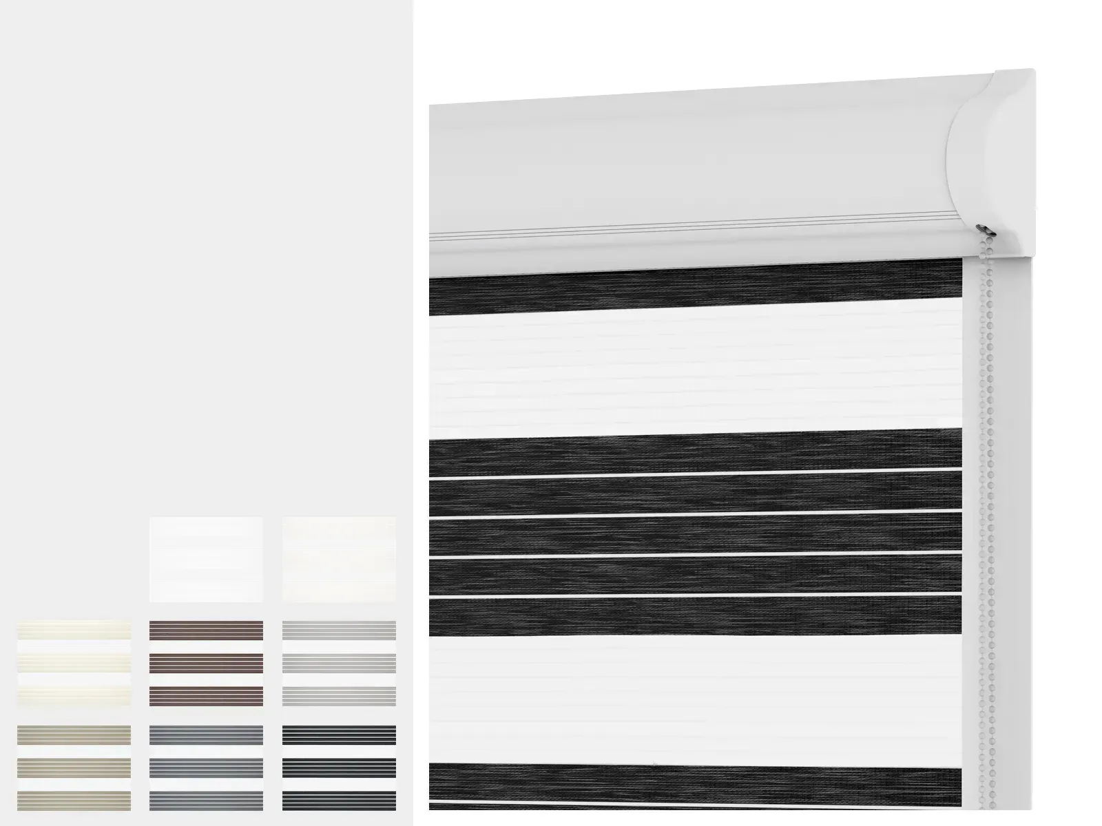 Roleta SWING LITE - deň a noc - látka RODOS