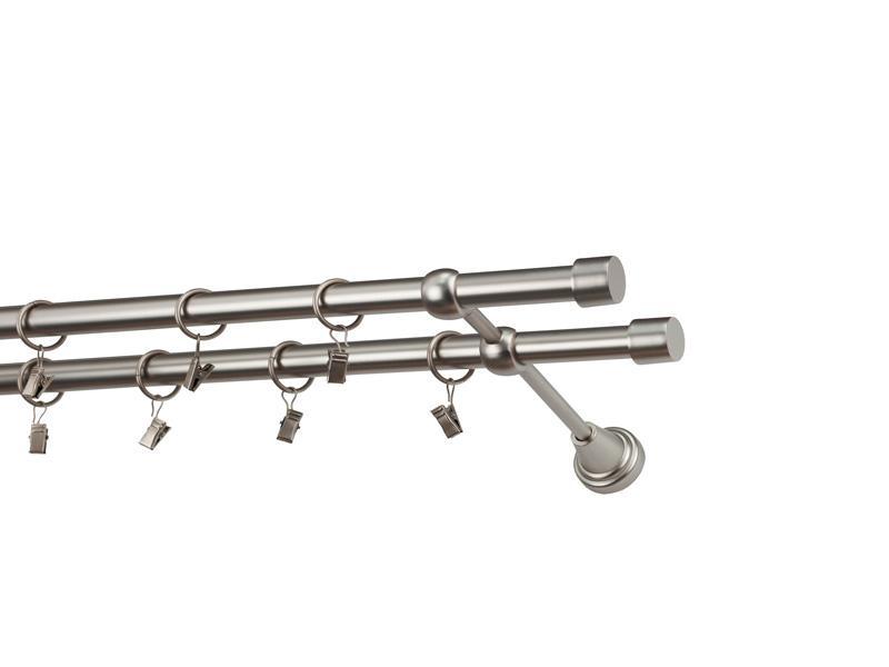 Garniže 19x19mm - dvojradové - PULLO - satin