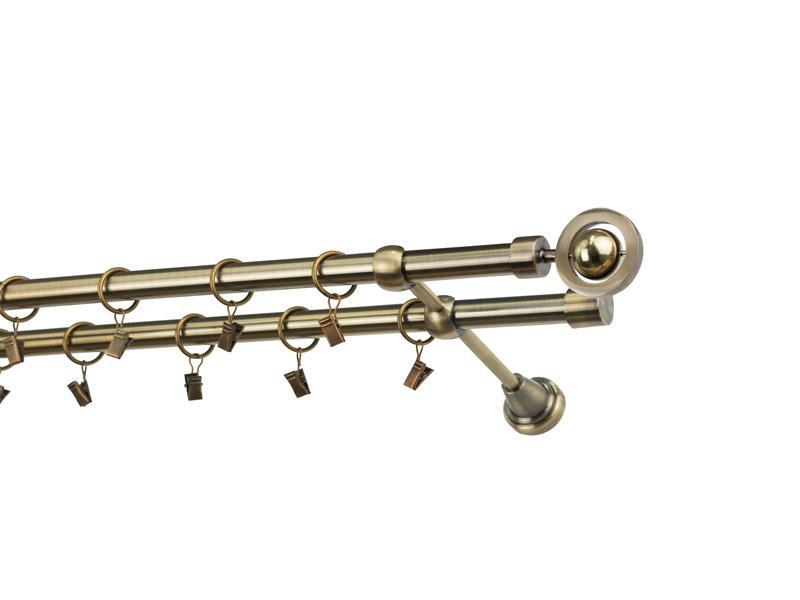 Garniže 19x19mm - dvojradové - JUPITER - antik