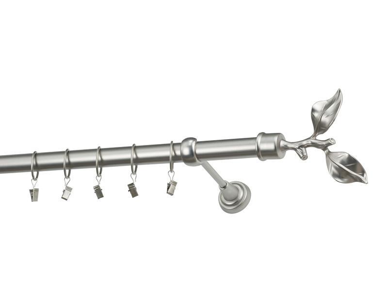 Garniže 25mm - jednoradové - LIST ROSE - satin