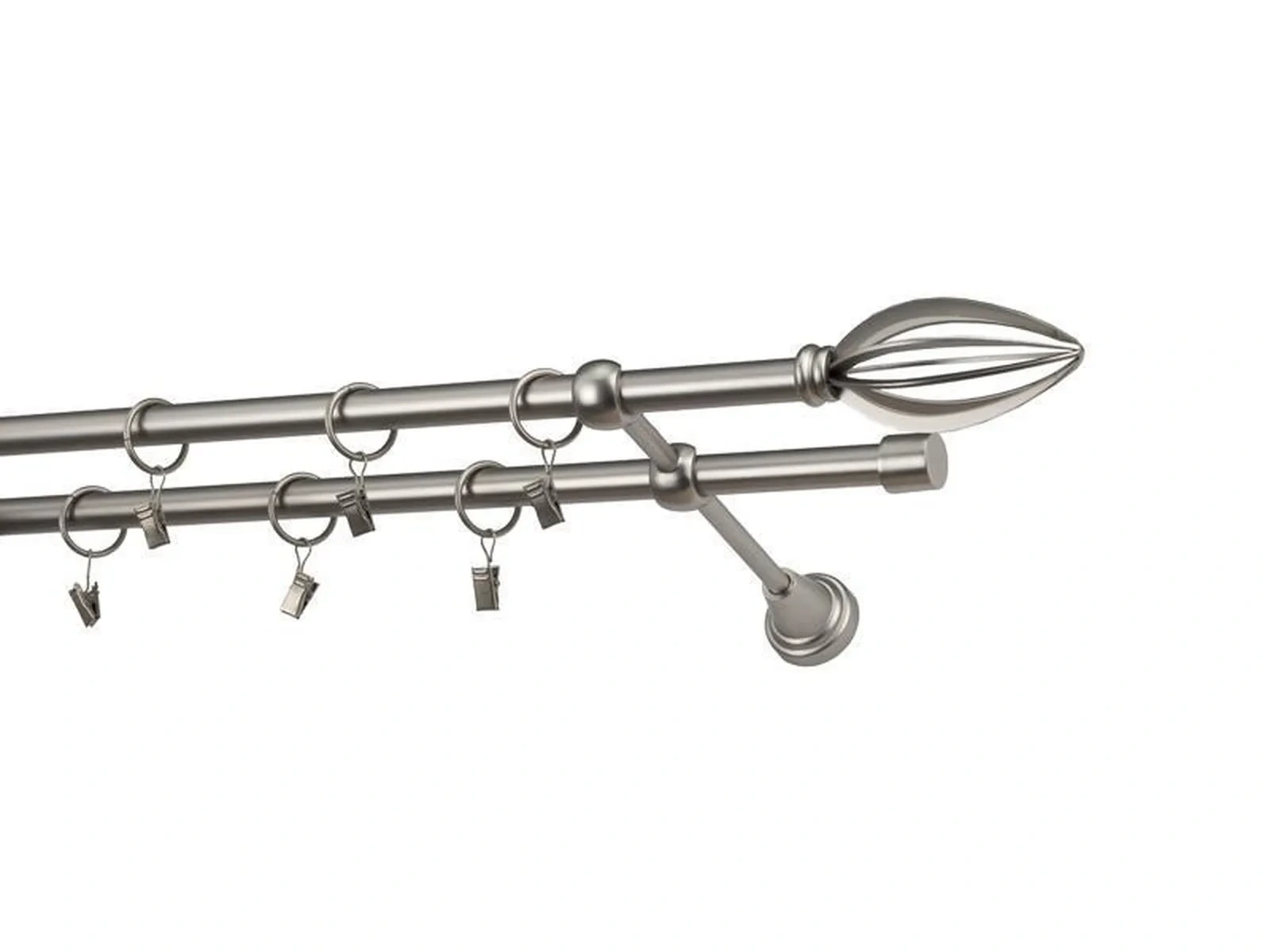 Garniže 16x16mm - dvojradové - PANTEON - satin