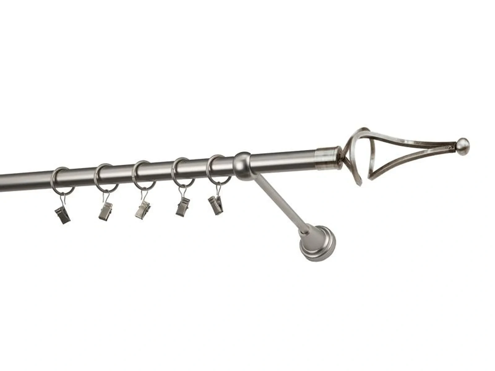 Garniže 19mm - jednoradové - FALIST - satin