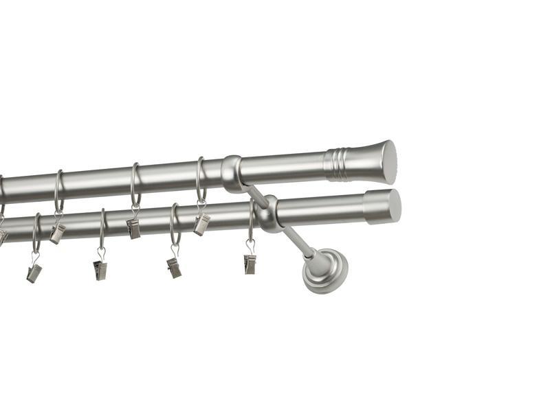 Garniže 25x25mm - dvojradové - CAPRI - satin