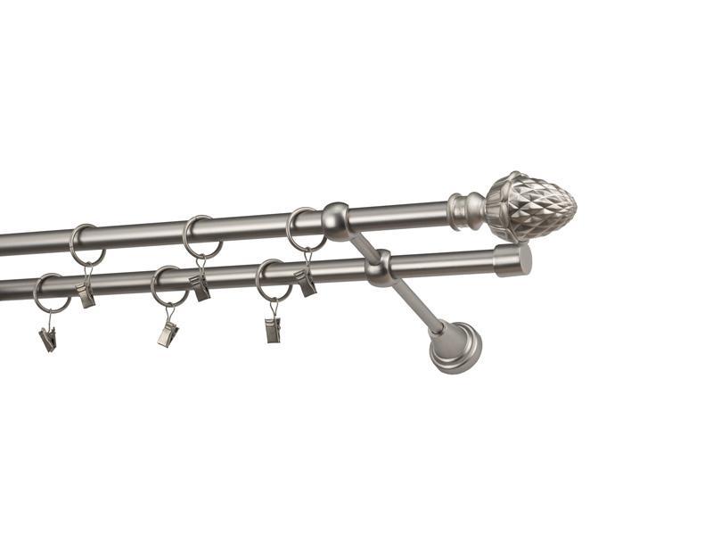 Garniže 16x16mm - dvojradové - ŽALUĎ - satin