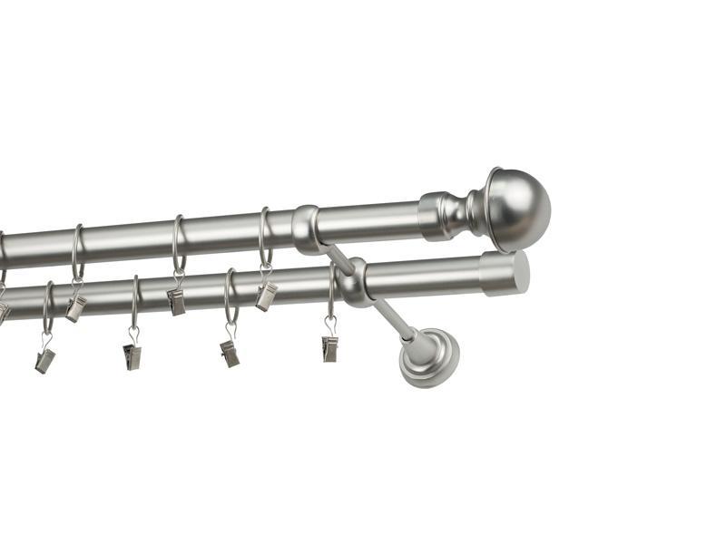 Garniže 25x25mm - dvojradové - BOSTON - satin