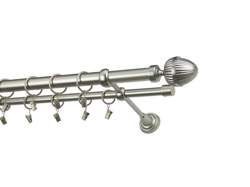 Garniže 25x16mm - dvojradové - ODEON - satin