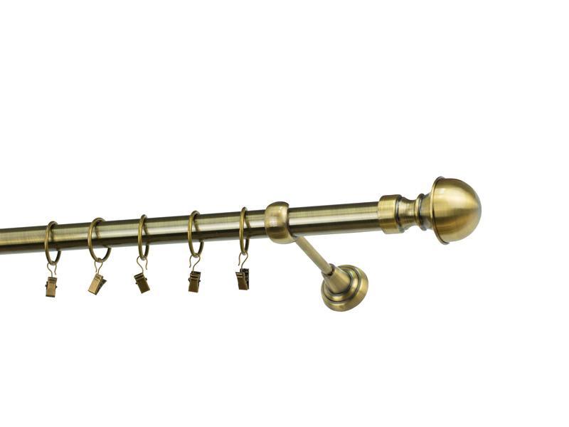 Garniže 25mm - jednoradové - BOSTON - antik