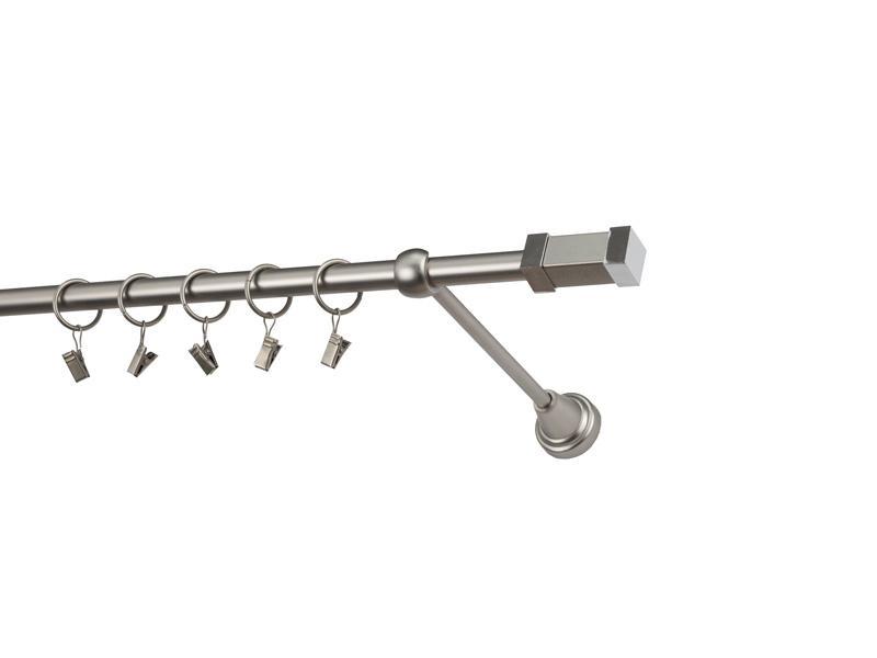 Garniže 16mm - jednoradové - QUADRO - satin