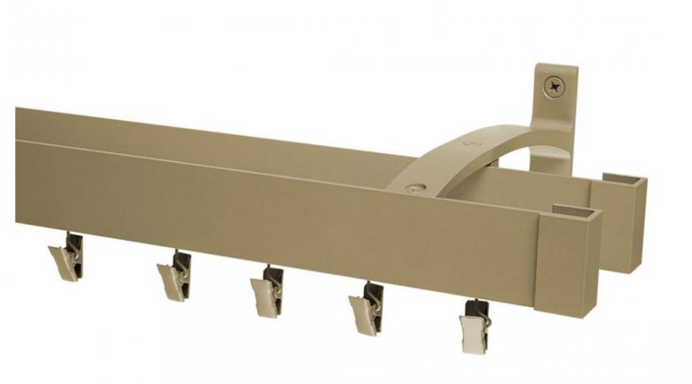 Garniže MODERN - dvojradové na stenu - odtieň PATINA