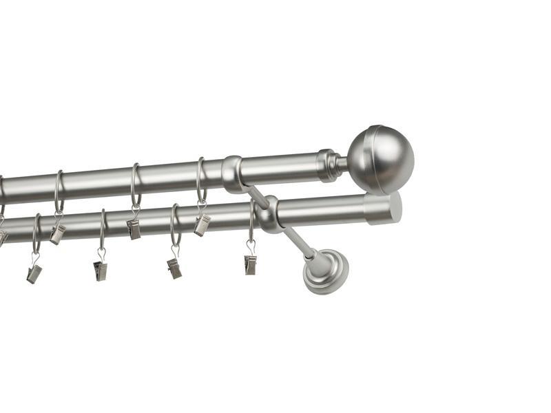 Garniže 25x25mm - dvojradové - KALISTO - satin