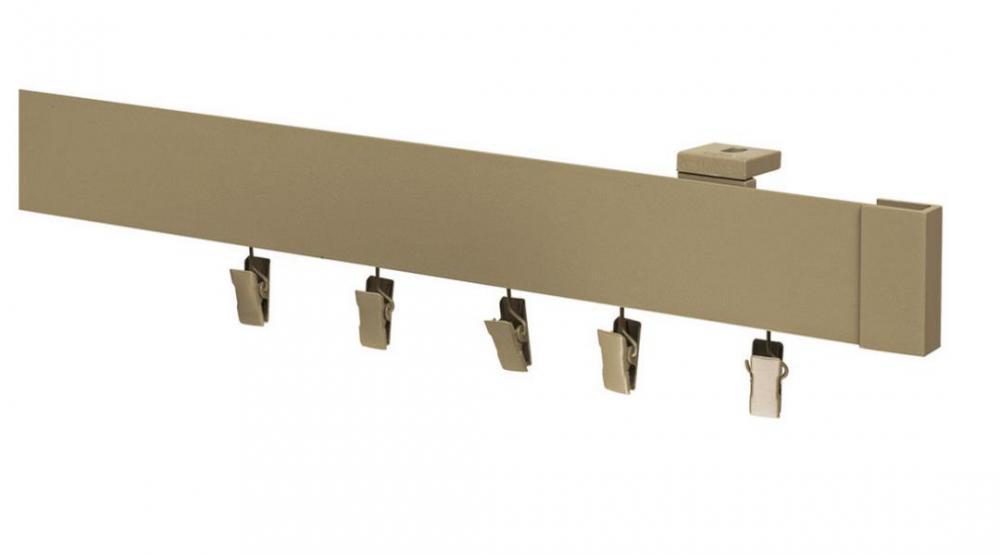 Garniže MODERN - jednoradové do stropu - odtieň PATINA