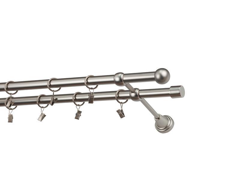 Garniže 19x19mm - dvojradové - BOLOGNA - satin