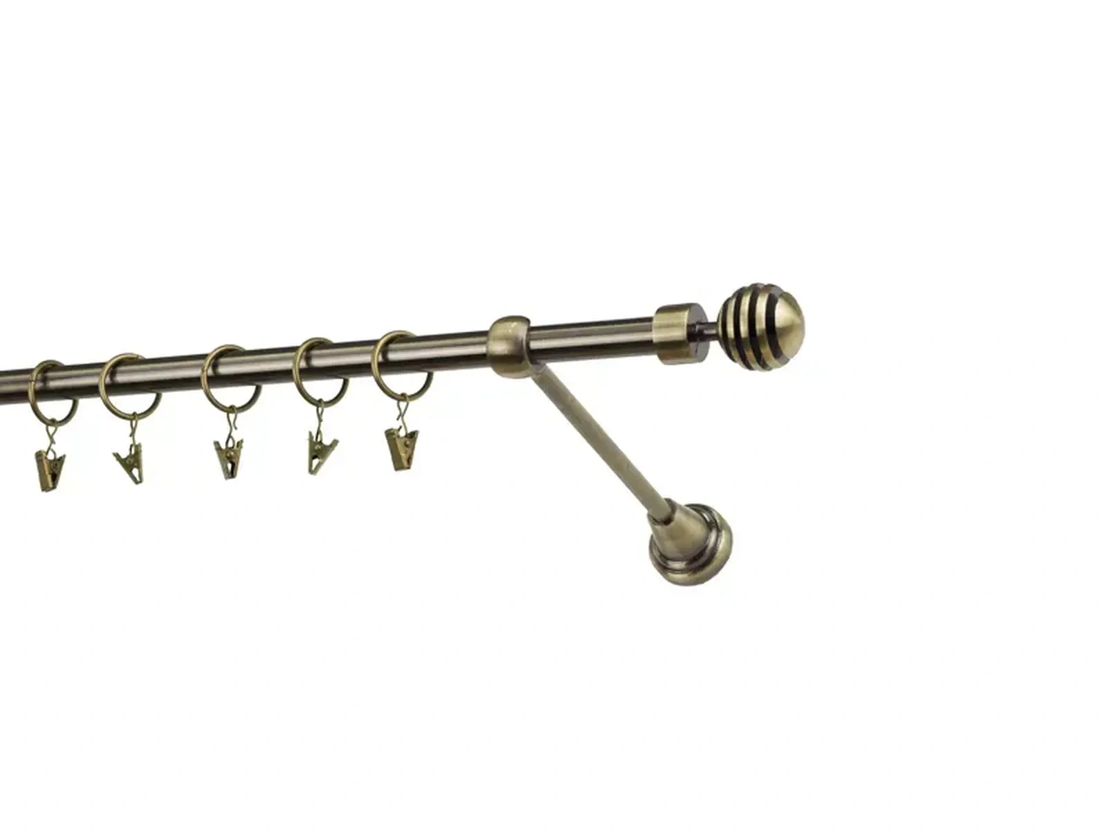 Garniže 16mm - jednoradové - VERONA - antik