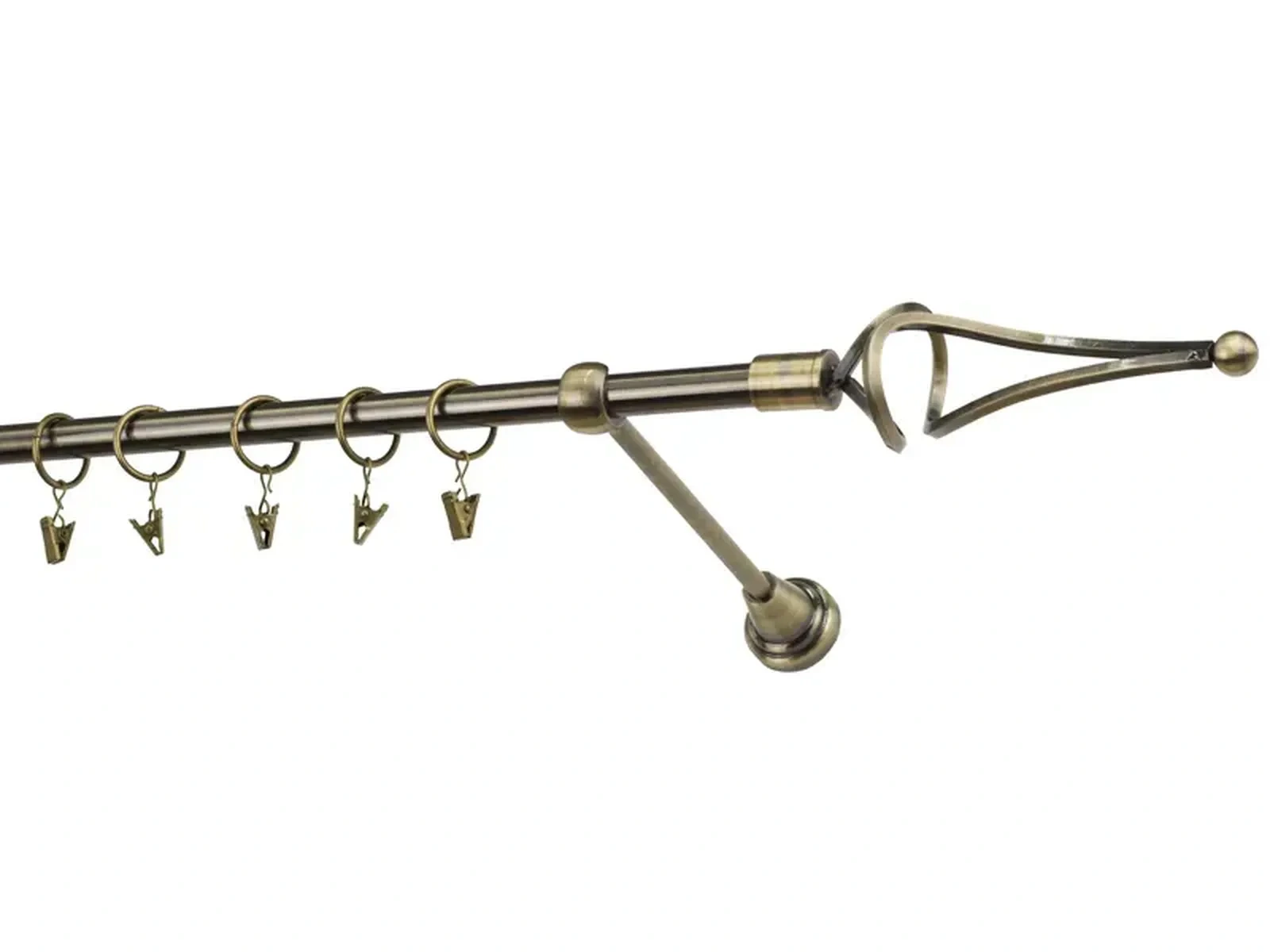 Garniže 16mm - jednoradové - FALIST - antik