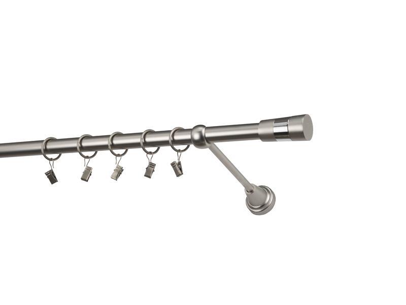 Garniže 19mm - jednoradové - VOLEO - satin