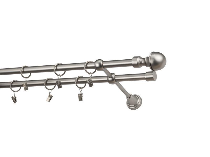 Garniže 16x16mm - dvojradové - BOSTON - satin