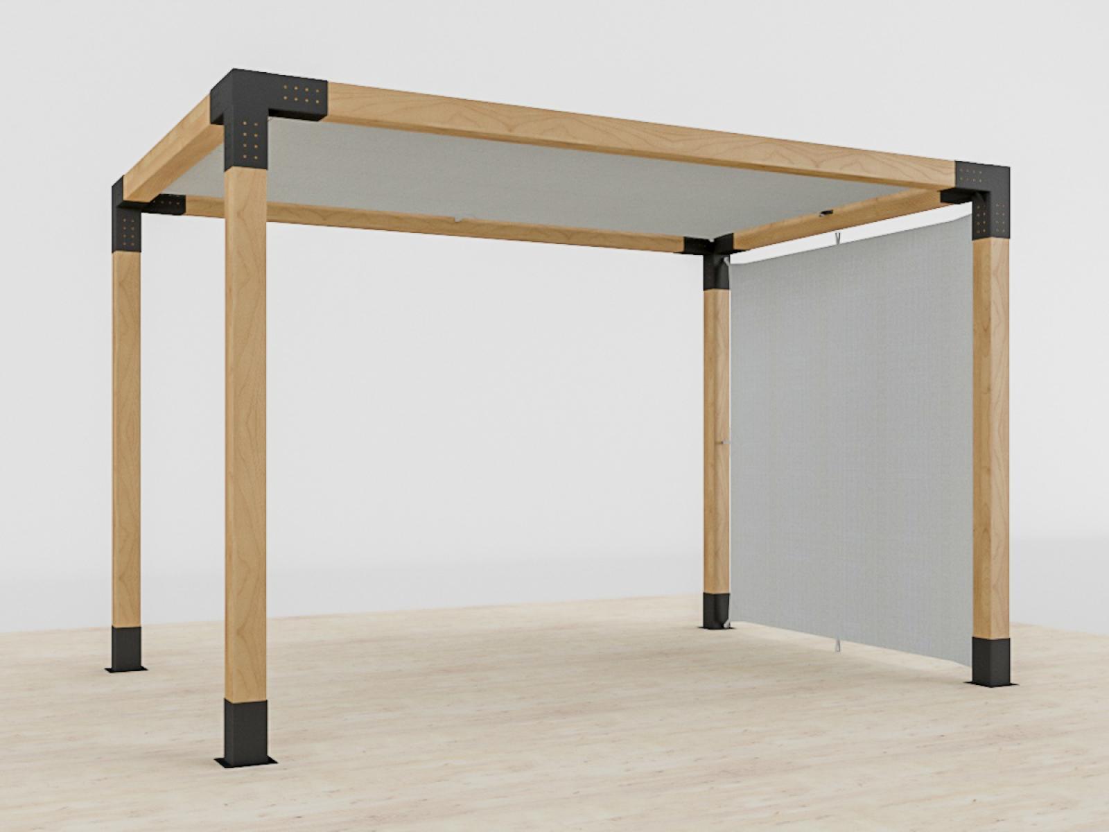 Pergola VEGAS - voľne stojaca na pätkách - 1 sekčná