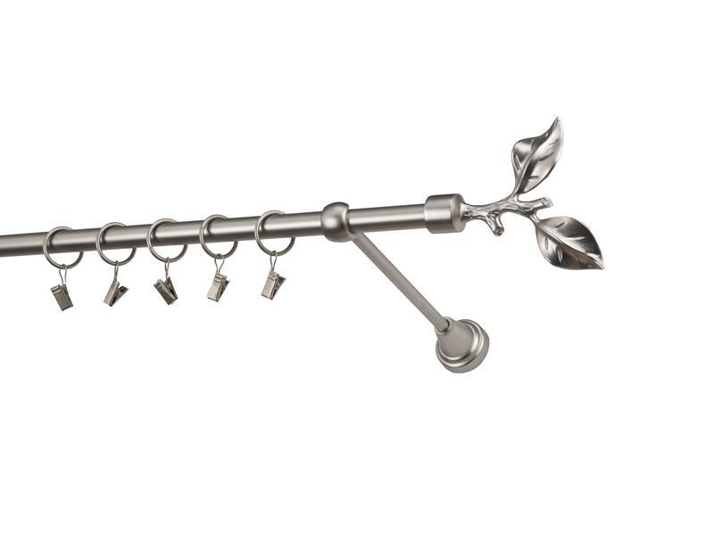 Garniže 16mm - jednoradové - LIST ROSE - satin