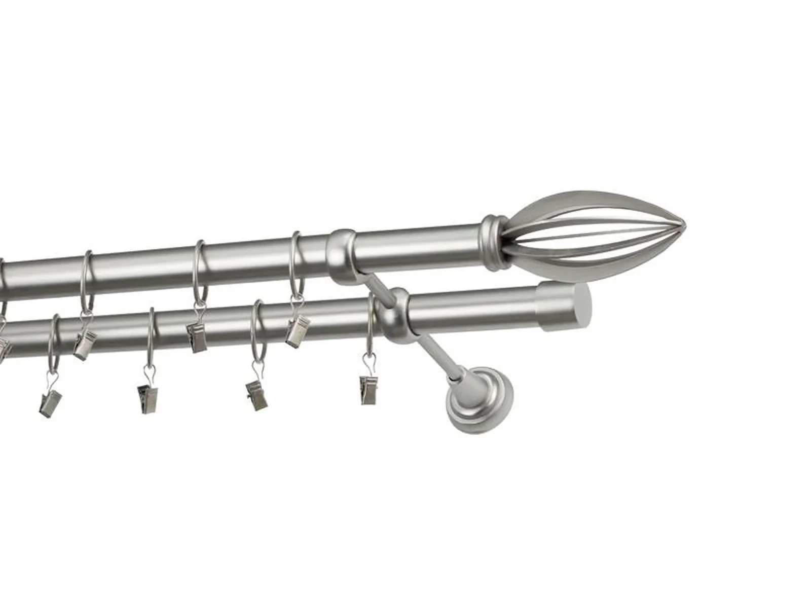 Garniže 25x25mm - dvojradové - PANTEON - satin