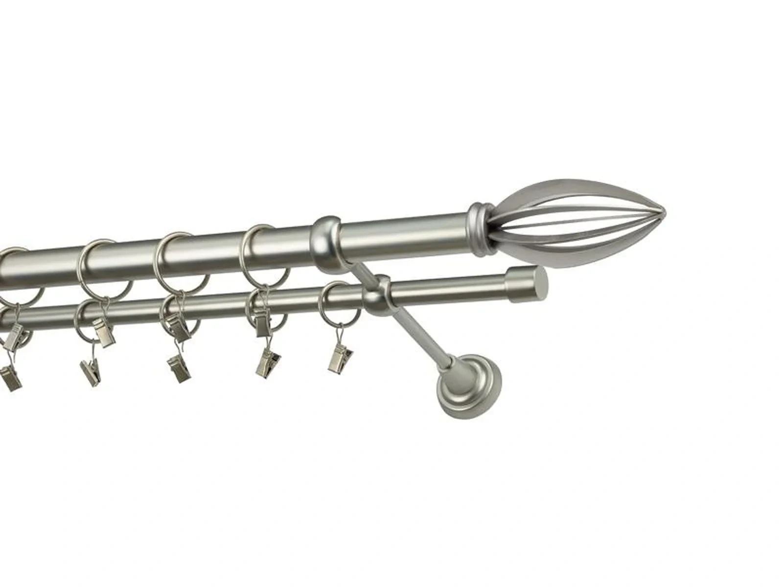 Garniže 25x16mm - dvojradové - PANTEON - satin