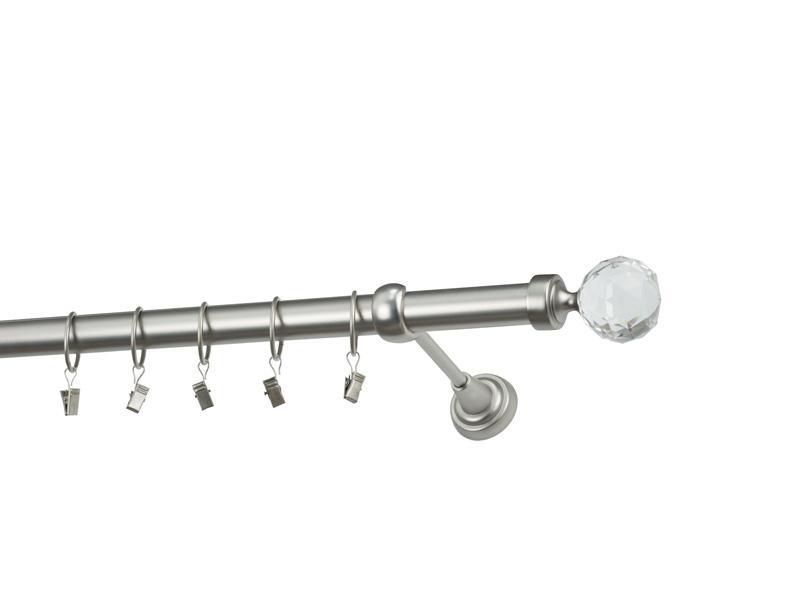 Garniže 25mm - jednoradové - GUĽA CRYSTAL - satin