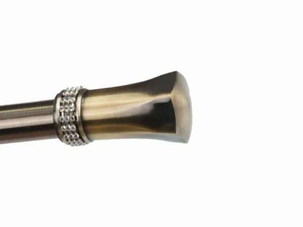 Garniže 25x25mm - dvojradové - PLUTON CRYSTAL - antik 3