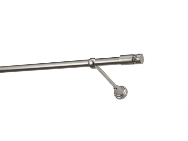 Garniže 19mm - jednoradové - CYLINDER CRYSTAL - satin 1