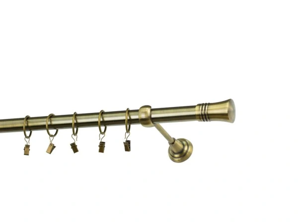 Garniže 25mm - jednoradové - CAPRI - antik