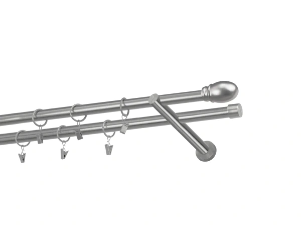 Garniže 19x19mm - dvojradové - BELUNO - satin