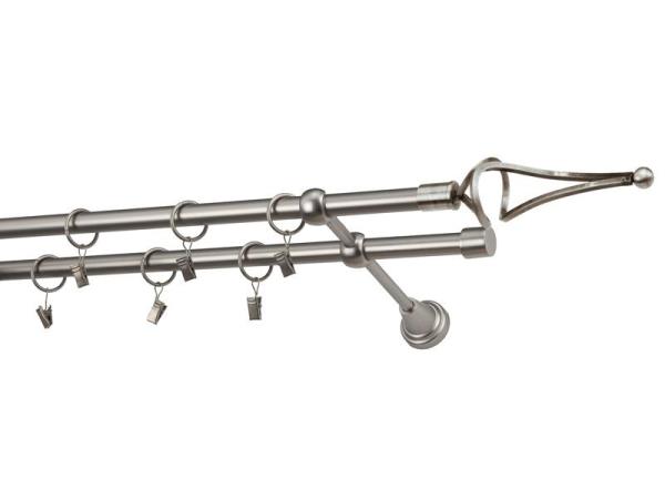 Garniže 16x16mm - dvojradové - FALIST - satin