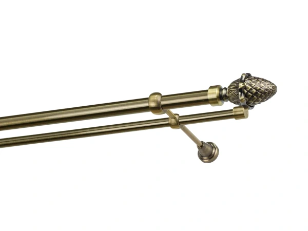 Garniže 25x16mm - dvojradové - ŽALUĎ - antik 1