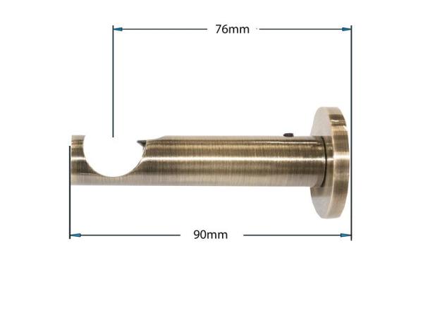 Garniže 19mm - jednoradové - TRAPEZIUM - antik 3