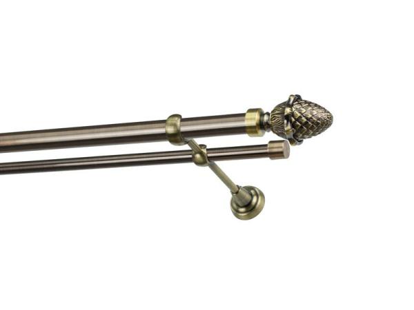 Garniže 25x16mm - dvojradové - ŽALUĎ - antik 1