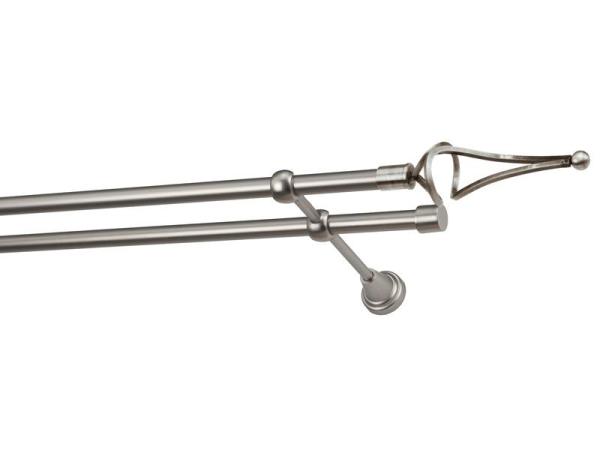 Garniže 16x16mm - dvojradové - FALIST - satin 1