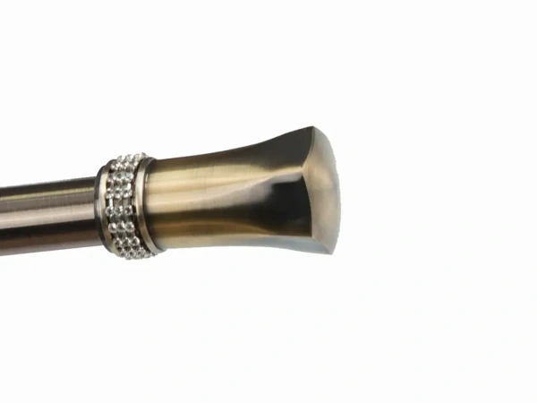 Garniže 25x25mm - dvojradové - PLUTON CRYSTAL - antik 3