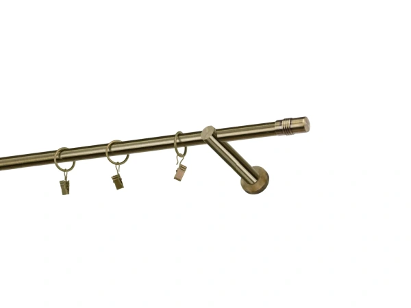 Garniže 16mm - jednoradové - CYLINDER - antik