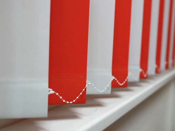 Dvojfarebné vertikálne žalúzie - látka VAN GOGH 3