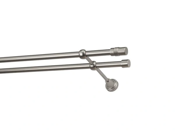 Garniže 16x16mm - dvojradové - CYLINDER - satin 1