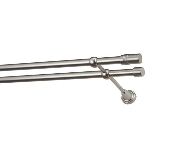 Garniže 19x19mm - dvojradové - CYLINDER - satin 1