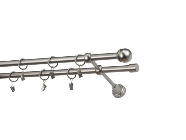 Garniže 16x16mm - dvojradové - TODI MAX - satin