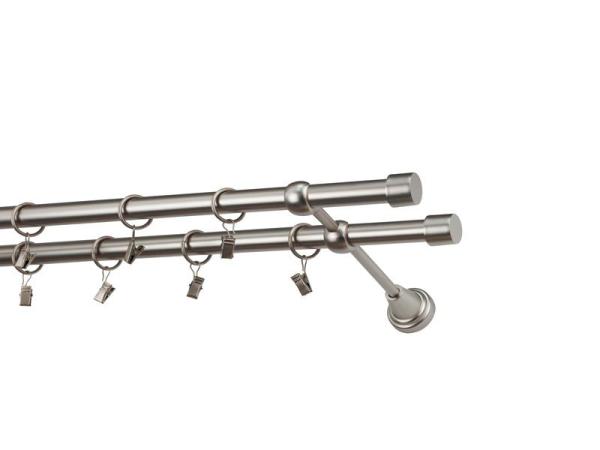 Garniže 19x19mm - dvojradové - PULLO - satin