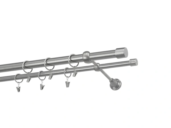 Garniže 25x16mm - dvojradové - PULLO - satin