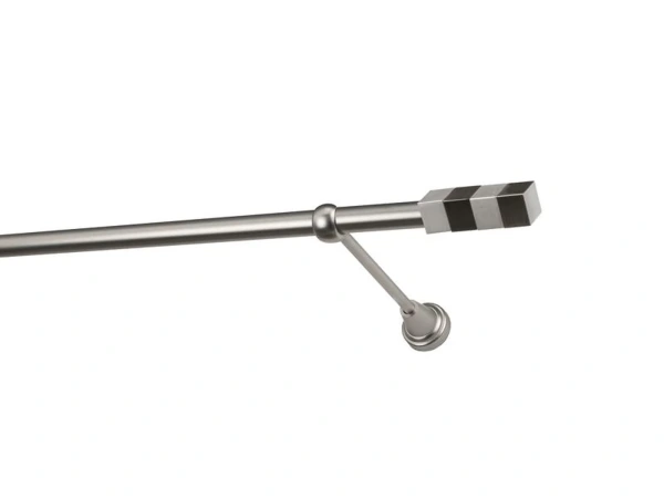 Garniže 19mm - jednoradové - QUADRO - satin 1