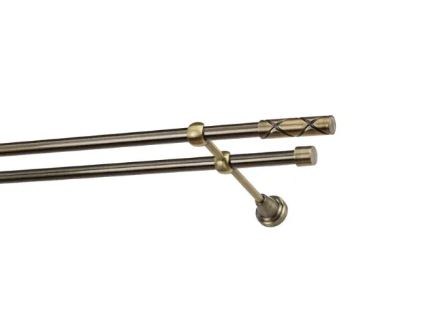 Garniže 16x16mm - dvojradové - COKOL - antik 1