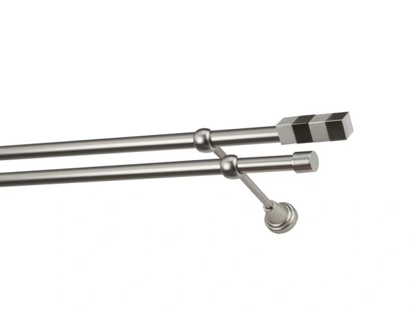 Garniže 19x19mm - dvojradové - QUADRO - satin 1