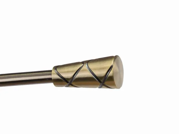 Garniže 19x19mm - dvojradové - TRAPEZIUM - antik 5