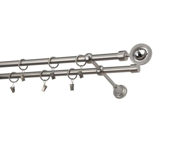 Garniže 16x16mm - dvojradové - JUPITER - satin