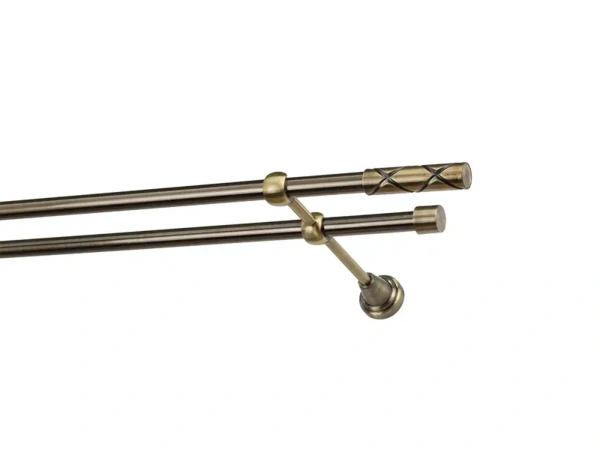 Garniže 16x16mm - dvojradové - COKOL - antik 1